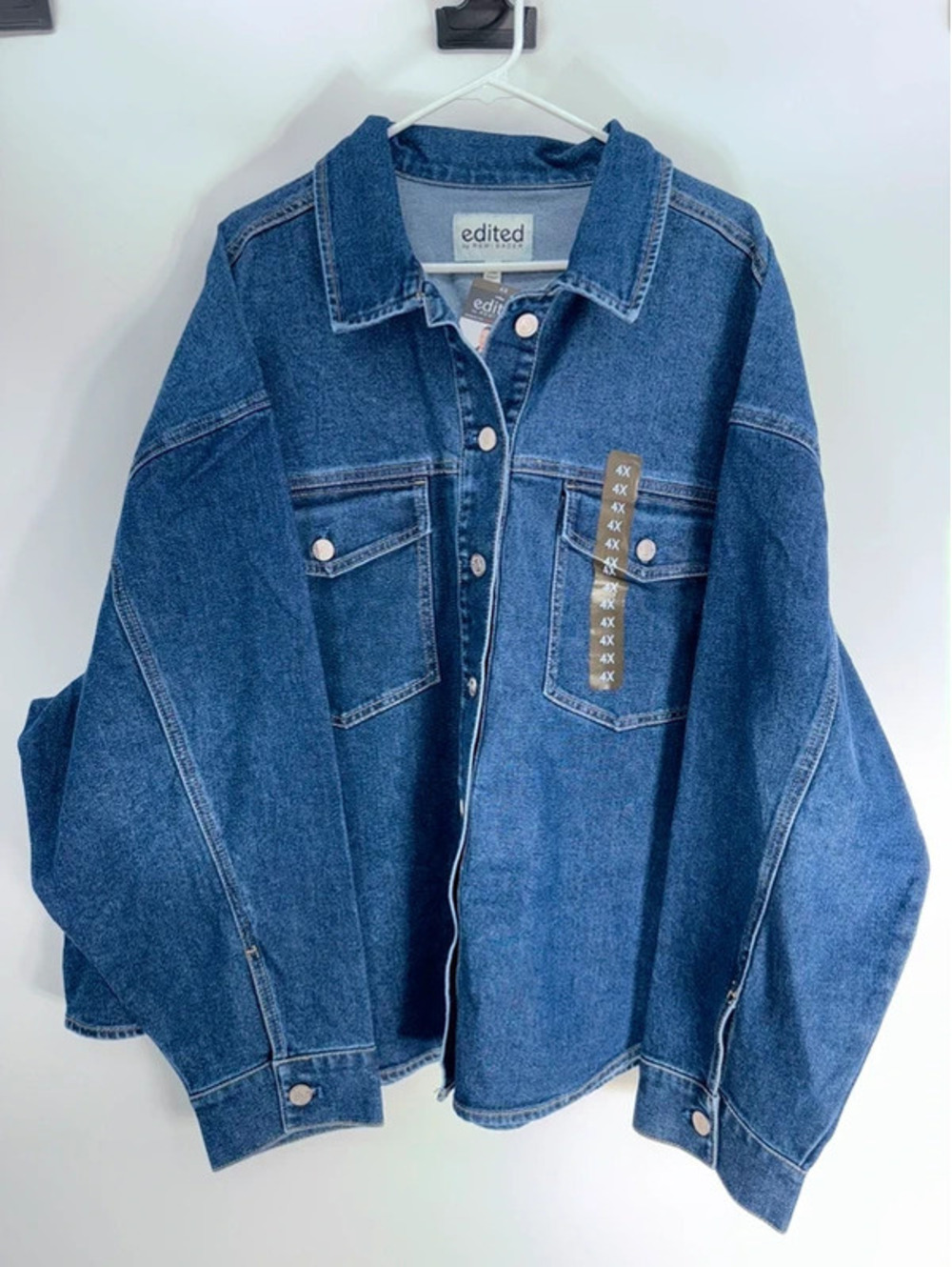 edited by REMI BADER Denim Top Jacket 4X